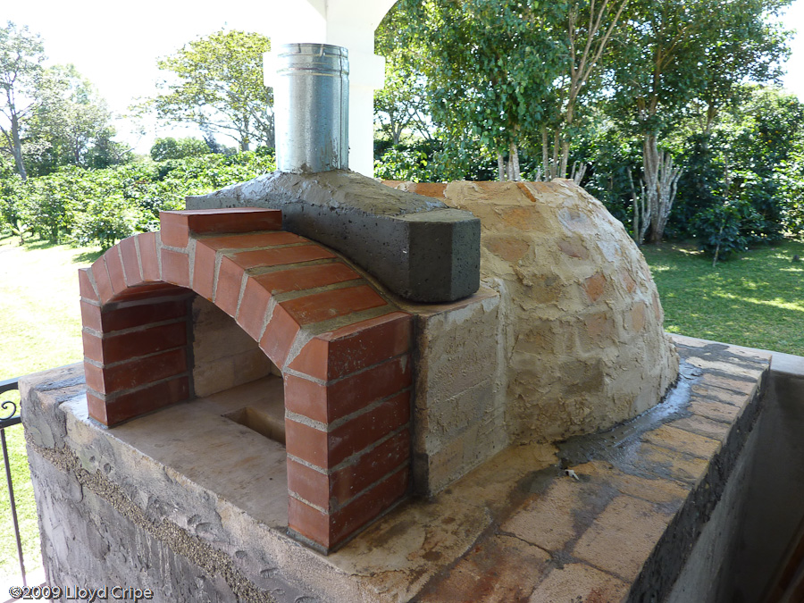 Wood Fired Oven Chimney